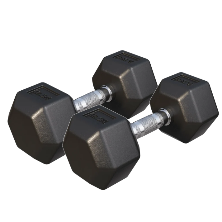 Hexagonhantlar PREMIUM 2x12,5kg från Gorilla Sports