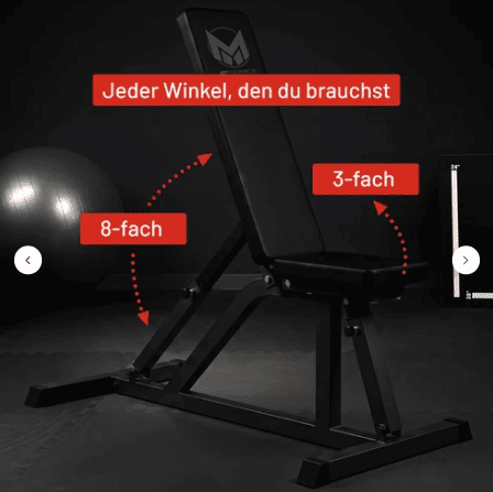 Träningsbänk E Series Justerbar Ställbar från Gorilla Sports