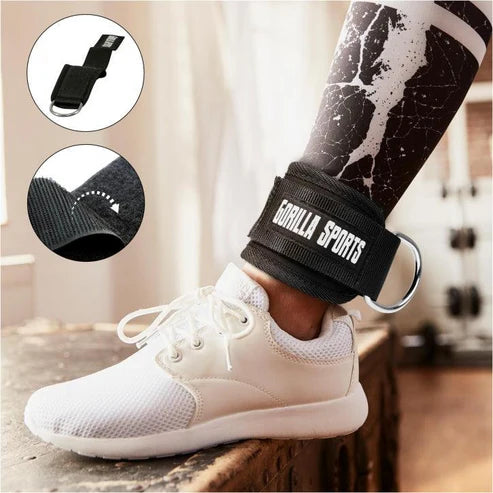 Vrist och ankel kabelband närbild