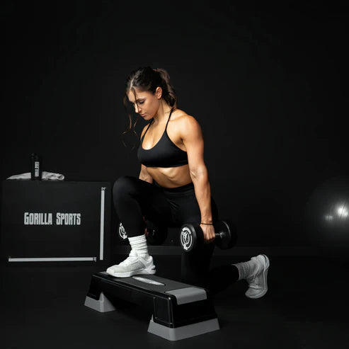 Hantlar GS Gummi 2,5-40kg från Gorilla Sports
