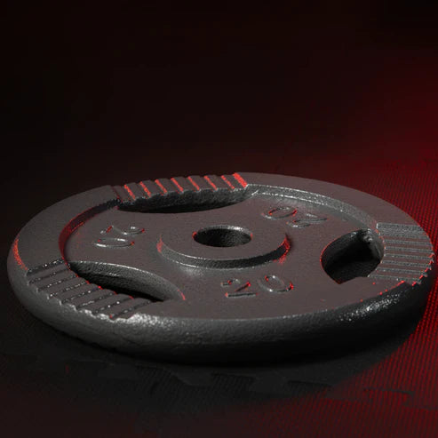 Viktskivor TRIGRIP Gjutjärn 31mm 0,5-20kg från Gorilla Sports