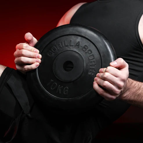 Viktskivor GUMMI Gjutjärn 1,25–25kg från Gorilla Sports