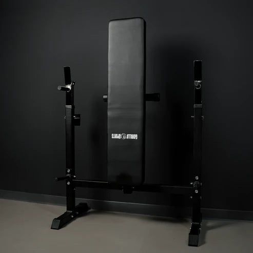 Bänkpress 2.0 BLACK Skivstång 40kg från Gorilla Sports