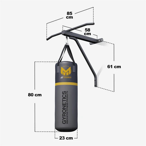 Boxningssäck E series Med Pull Up Bar från Gorilla Sports