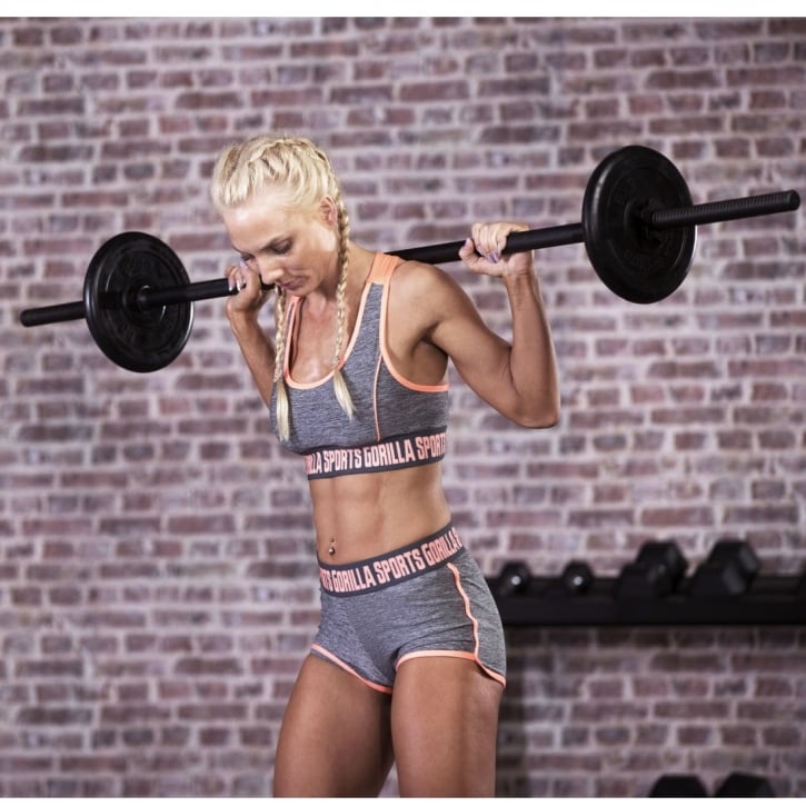 Skivstång 170cm BLACK Stjärnlås 30mm