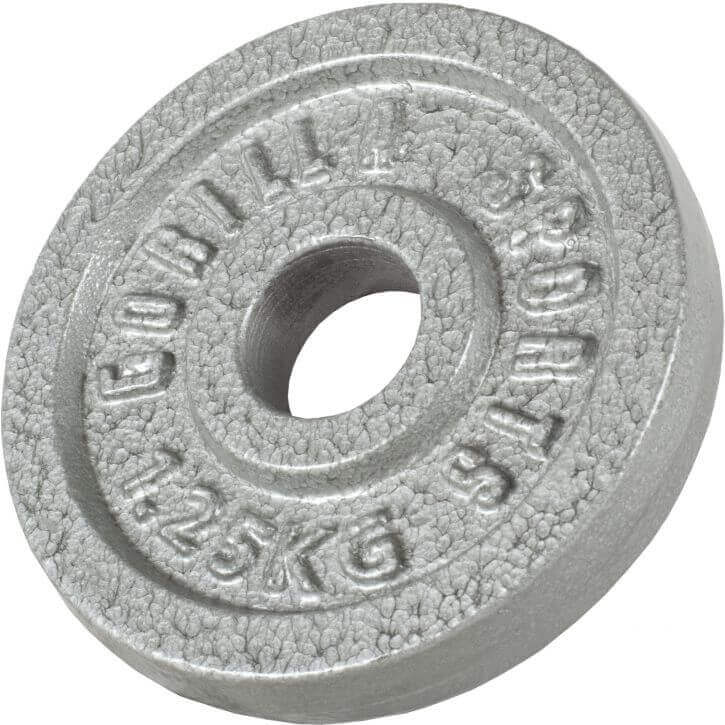 Viktskivor IRON Silver 31mm 0,5kg-30kg