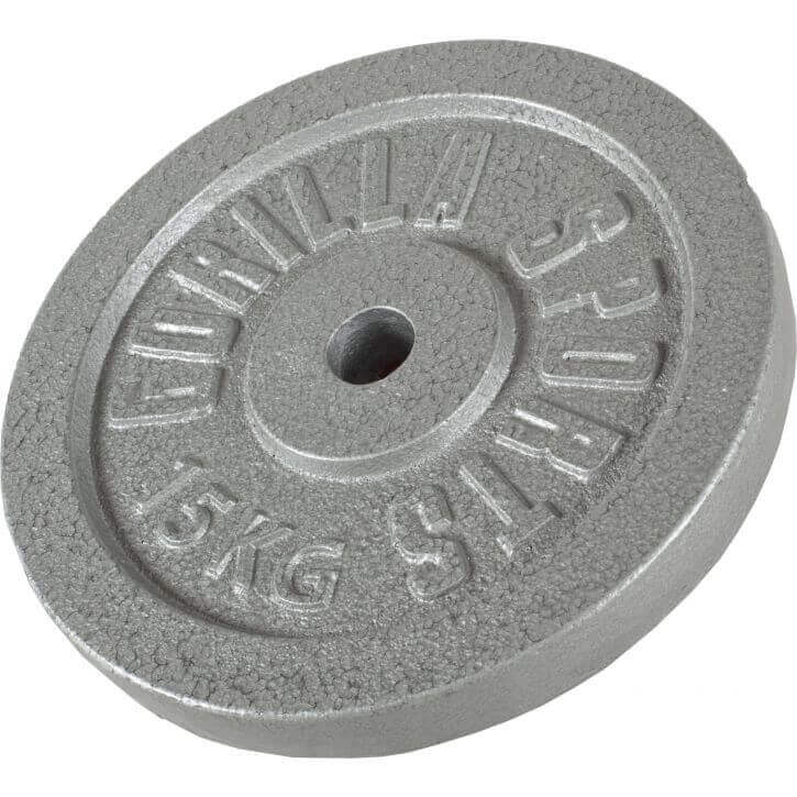 Viktskivor IRON Silver 31mm 0,5kg-30kg