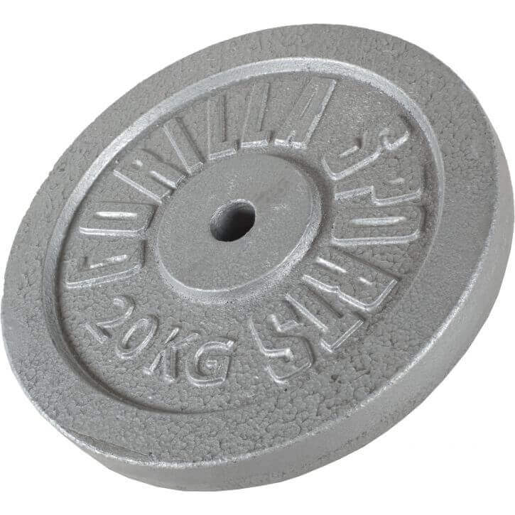 Viktskivor IRON Silver 31mm 0,5kg-30kg