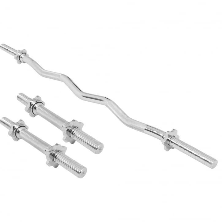 Curlstång Hantlar GUMMI 70kg