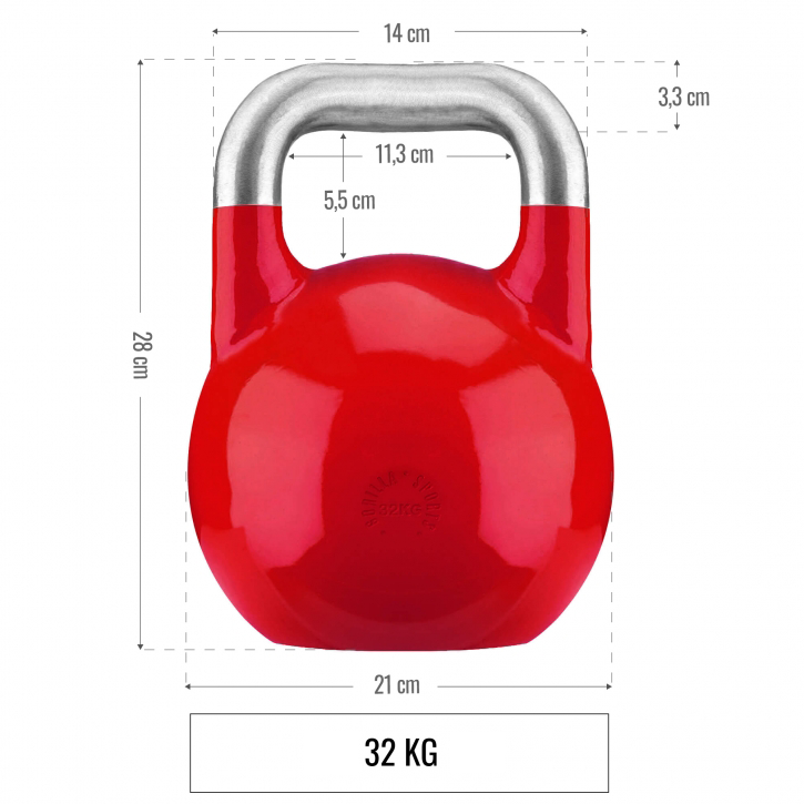 Kettlebell Competition Pro 8-40kg