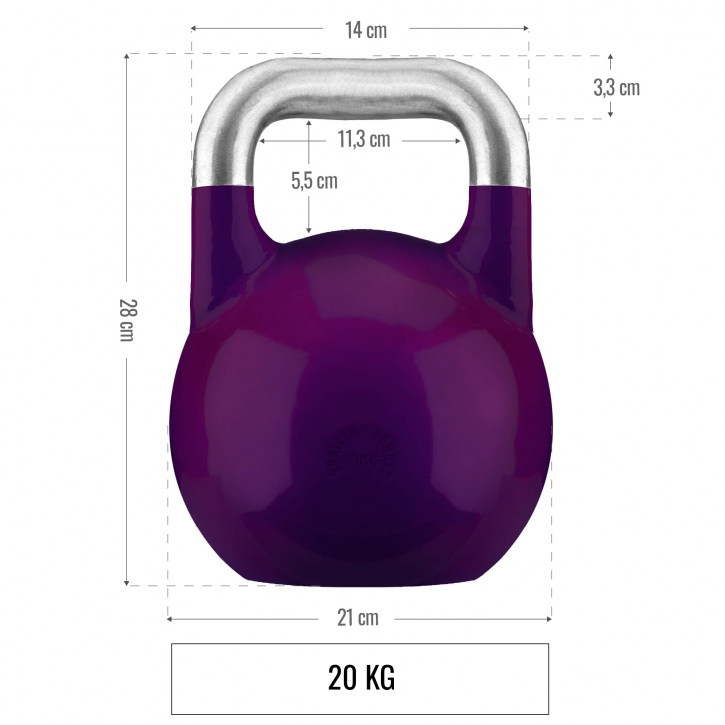Kettlebell Competition Pro 8-40kg