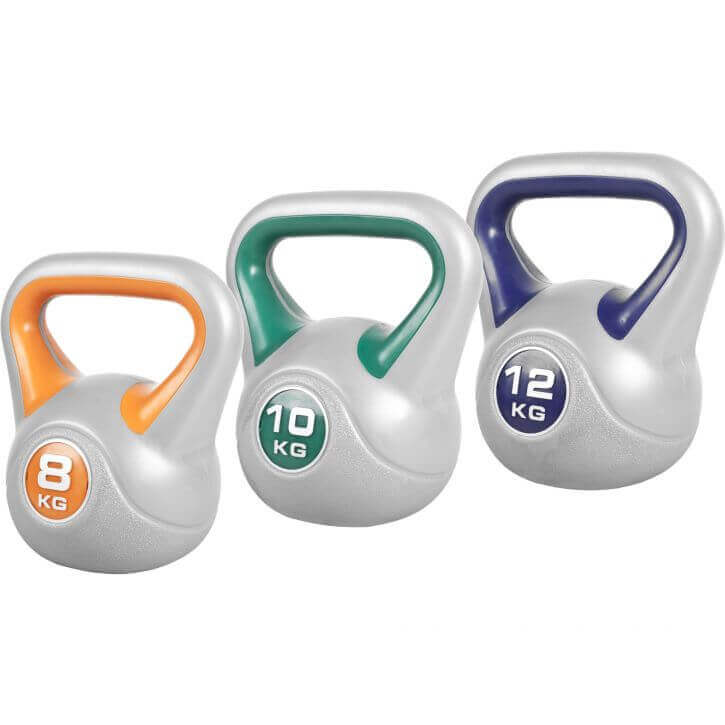 Kettlebell Fitnesspaket 8kg 10kg 12kg