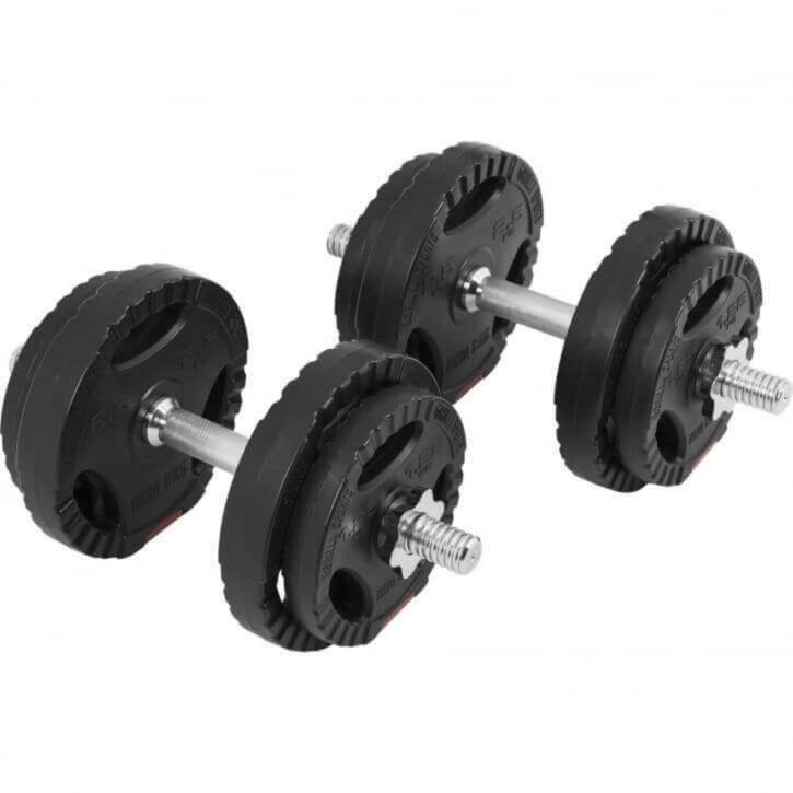 Skivstång Hantlar PRO Trigrip 60kg