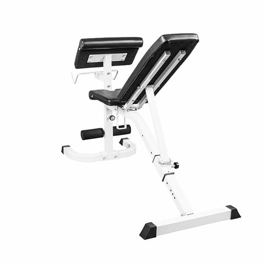 Multibänk Med Skivstångsställningsstativ 100kg