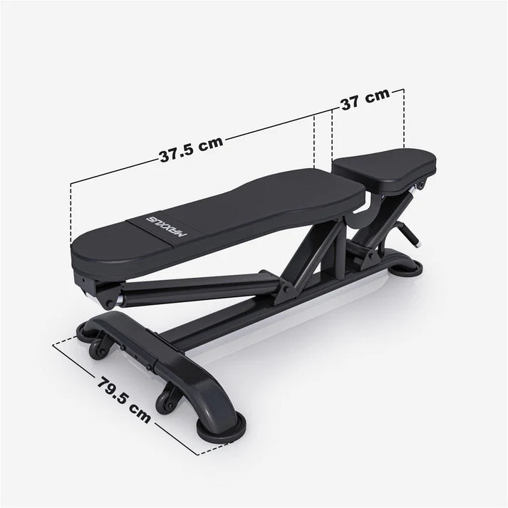 Träningsbänk Ställbar MX 10z 300kg