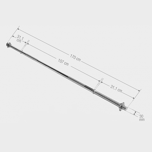 Multigym TRIGRIP Gjutjärn 108kg
