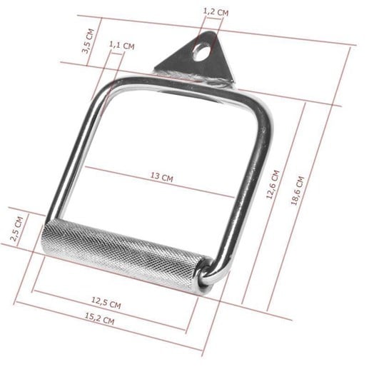 Enhands Kabelhandtag Kort Par 15cm