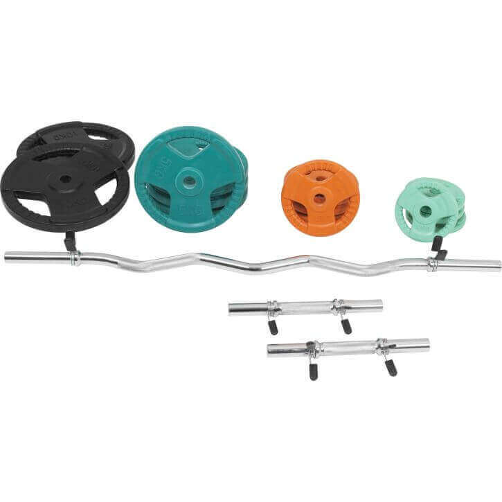 Curlstång Hantlar Trigrip F 70kg