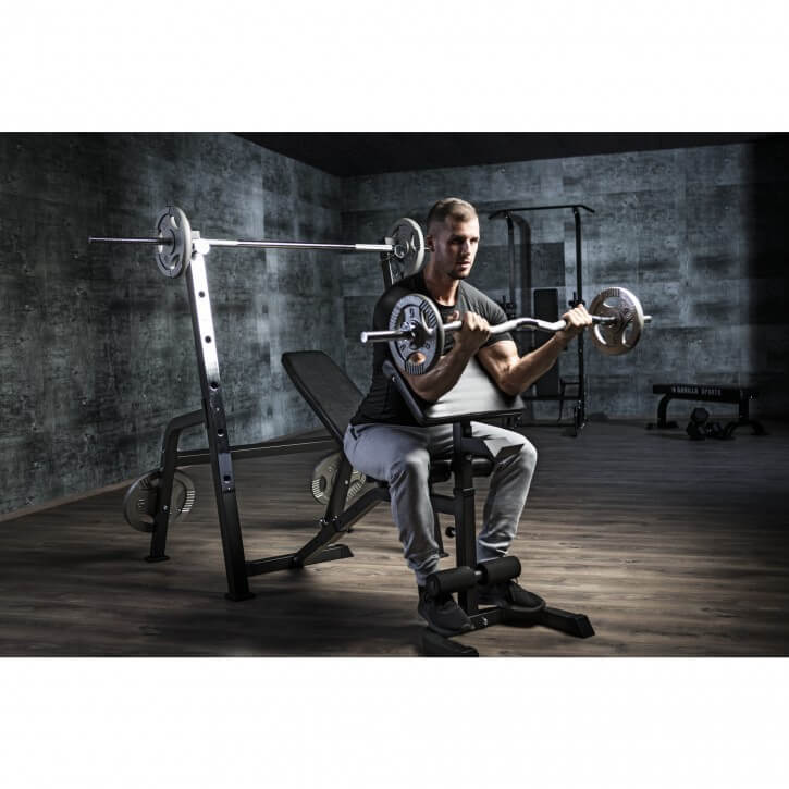 Multibänk Skivstångsställning