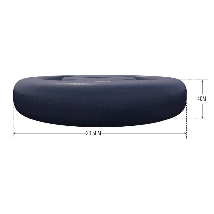 Viktskivor Neopren 31mm 1-5kg