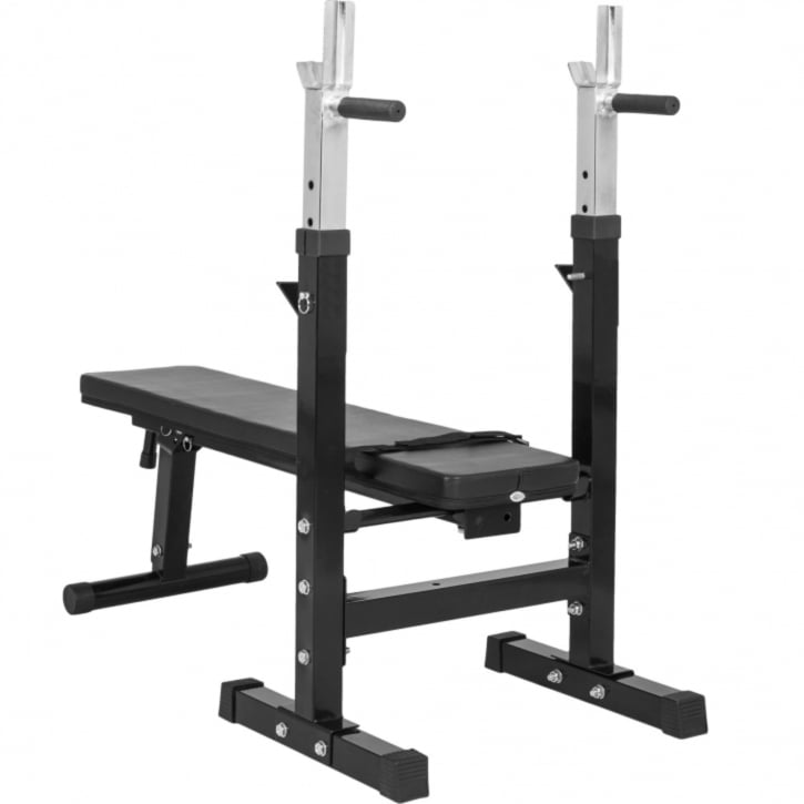 Bänkpress PRO Skivstång Curlstång Hantelset 100kg