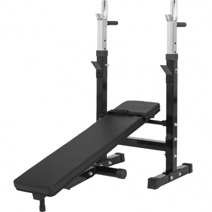 Bänkpress PRO Skivstång Curlstång Hantelset 100kg