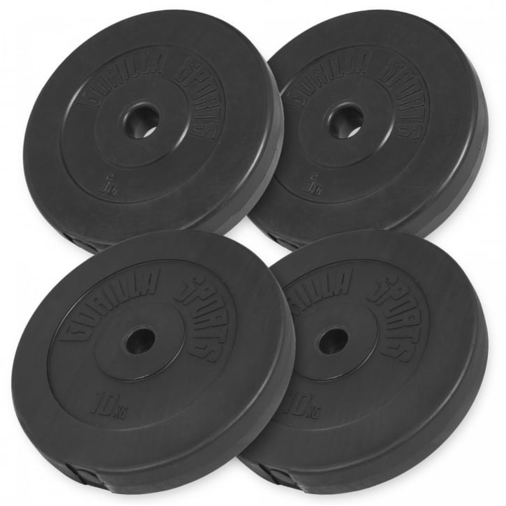 Skivstång Hantlar BASIC 60kg