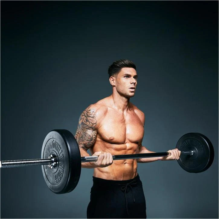 Skivstång 150cm Stjärnlås 30mm