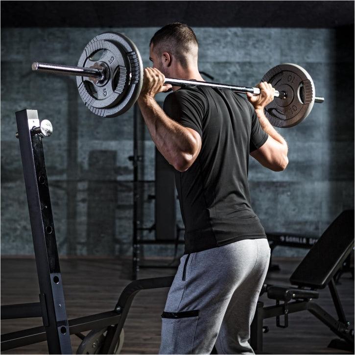 Skivstång 150cm Stjärnlås 30mm