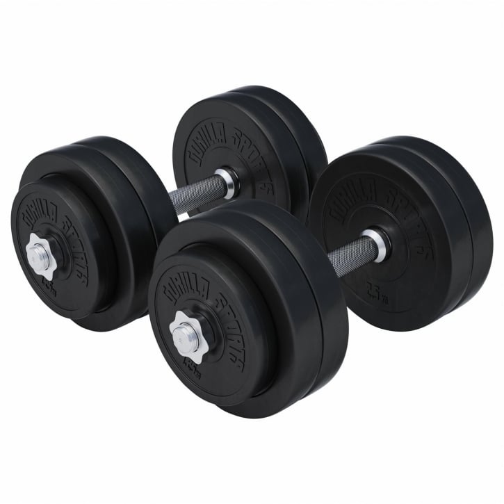 Justerbara hantlar på totalt 30kg