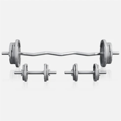 Curlstång Hantlar TRIGRIP Gjutjärn 70kg från Gorilla Sports
