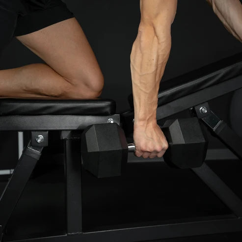 Träningsbänk POWER PRO Justerbar Ställbar från Gorilla Sports