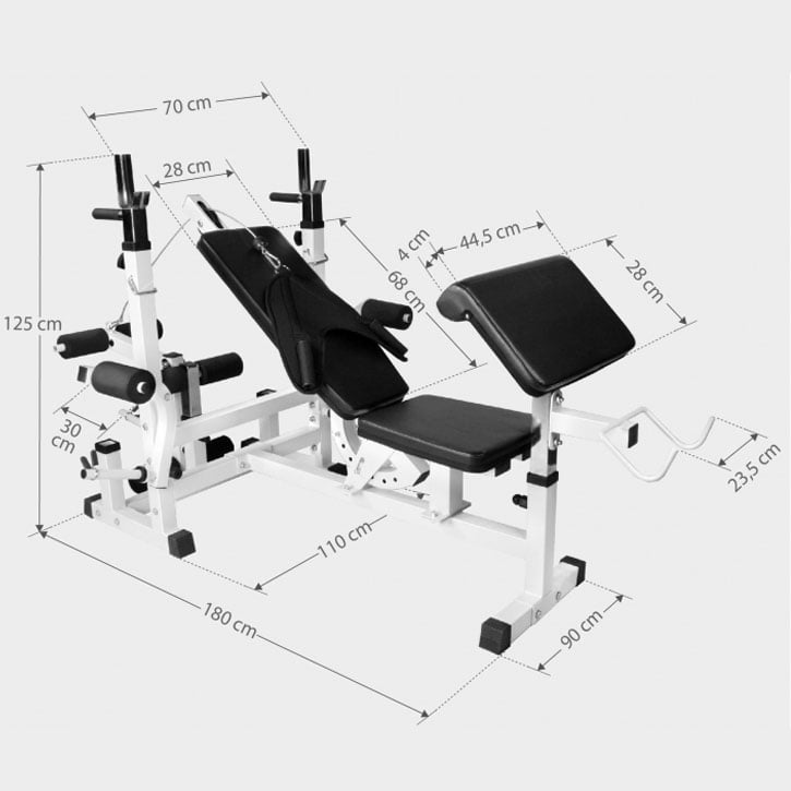 Multigym CHROME 108kg