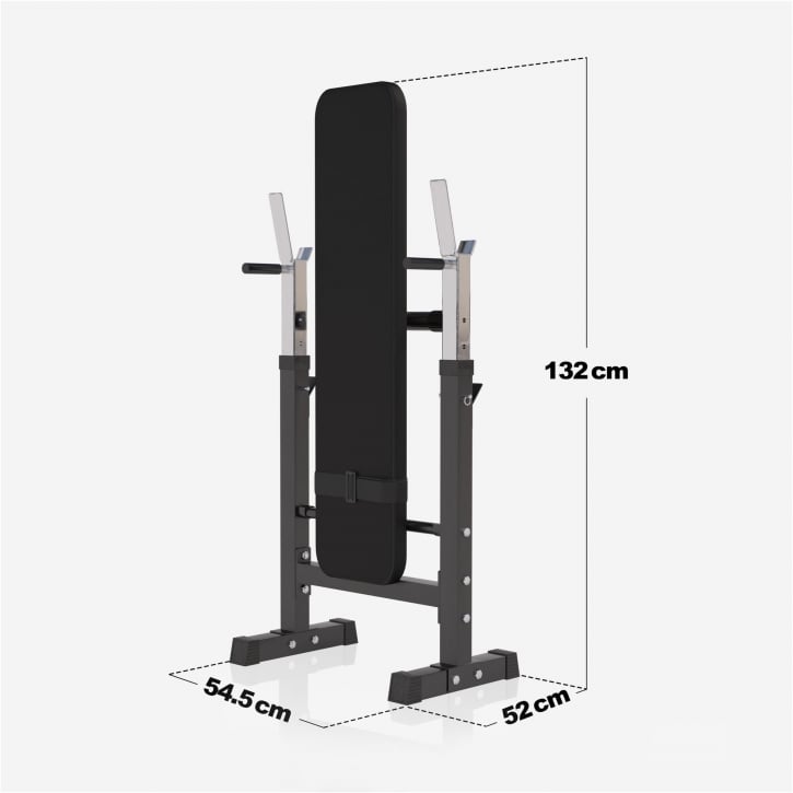 Bänkpress PRO Skivstång Curlstång Hantelset 100kg