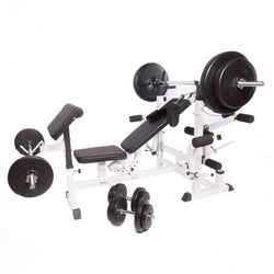 Produktbild på Multigym BASIC White 100kg från Gorilla Sports