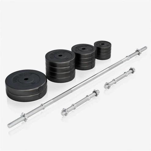 Bänkpress WHITE Skivstång Hantlar 70kg