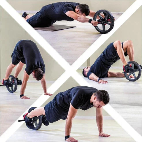 Ab Wheel Träningshjul Power PRO från Gorilla Sports