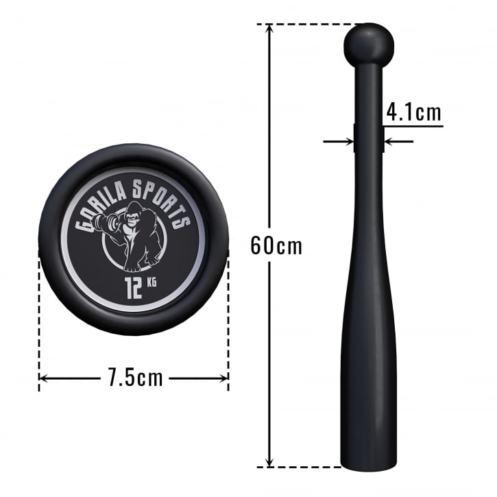 Indian Clubbell 2-20kg