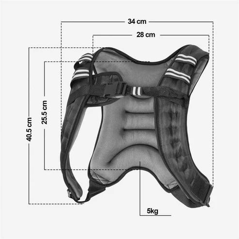 Viktväst X 5kg 8kg 10kg