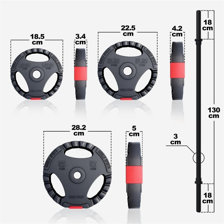 Bodypump paket Totalt 20kg