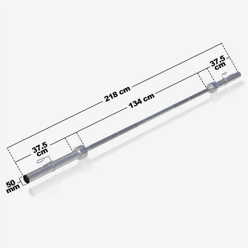 Skivstång GS 218cm 50mm från Gorilla Sports