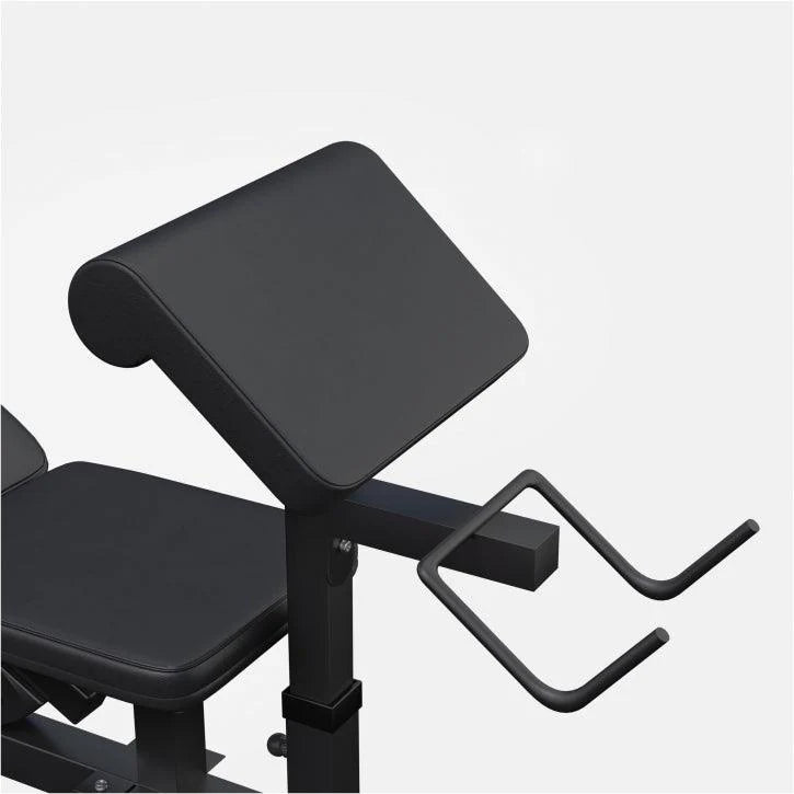 Träningsbänk Multi Svart Latsdragstation