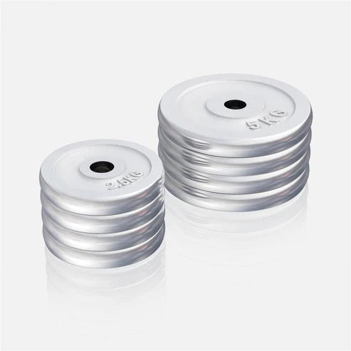 Viktskivor CHROME 4x2,5kg 4x5kg