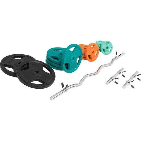 Curlstång Hantlar Trigrip F 70kg