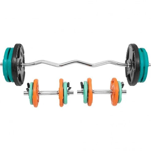 Curlstång Hantlar Trigrip F 70kg