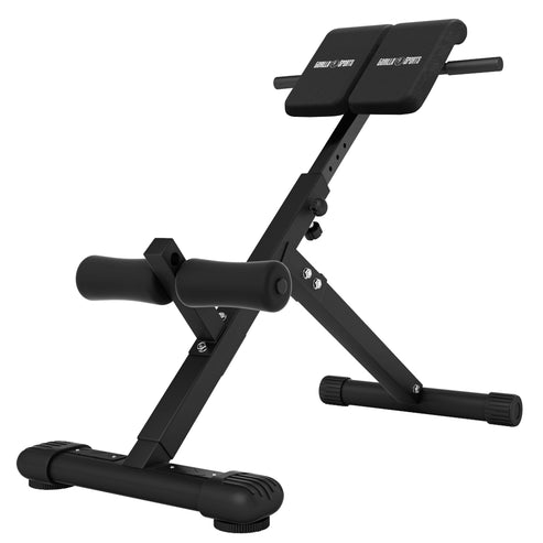 Hyperextensionsbänk Rygglyftsbänk Hopfällbar från Gorilla Sports