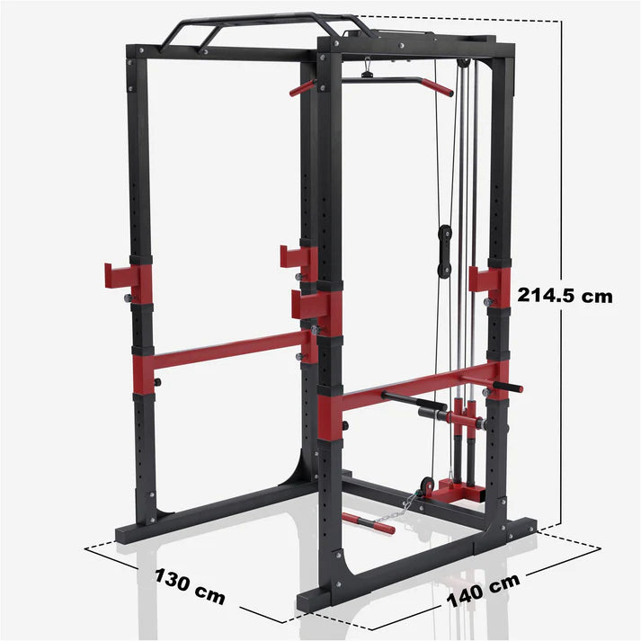 Power Rack Cage Ink kabelstation