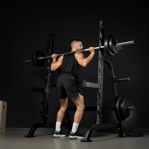 Skivstångsställning PRO Squat Rack från Gorilla Sports