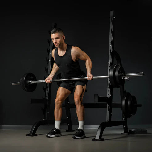 Skivstångsställning PRO Squat Rack från Gorilla Sports