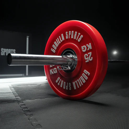 Bumper Plates COLOR 51mm 5-25kg från Gorilla Sports